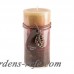 Charlton Home Cinnamon Scent Pillar Candle DEIC2072